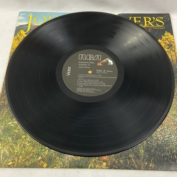 John Denver’s Volume Two Greatest Hits RCA Records Vinyl Record LP - Picture 3 of 7